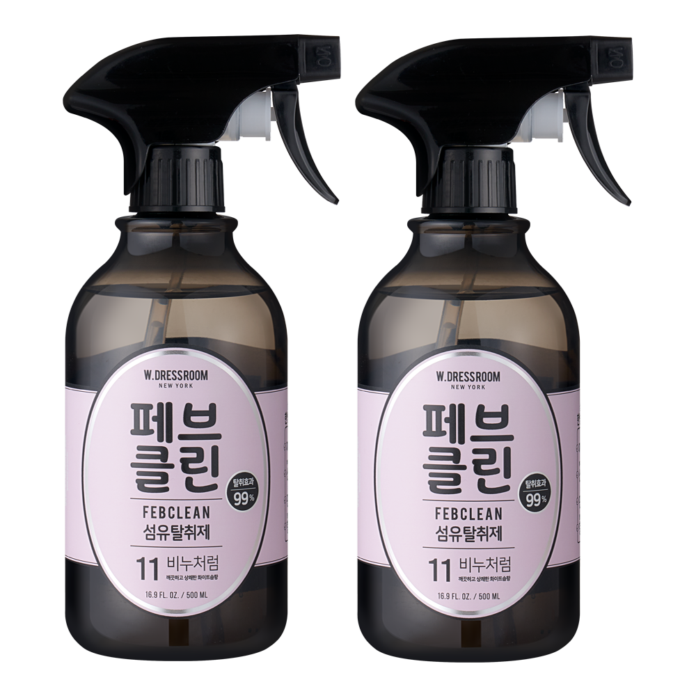 W.Dressroom Febclean No.11 White Soap 500ml (2 Pack)