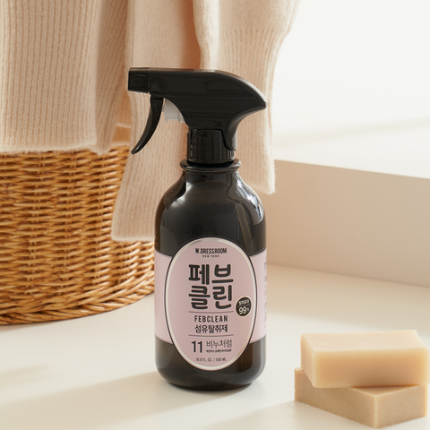 W.Dressroom FabClean Fabric Deodorizer No.11 White Soap 500ml