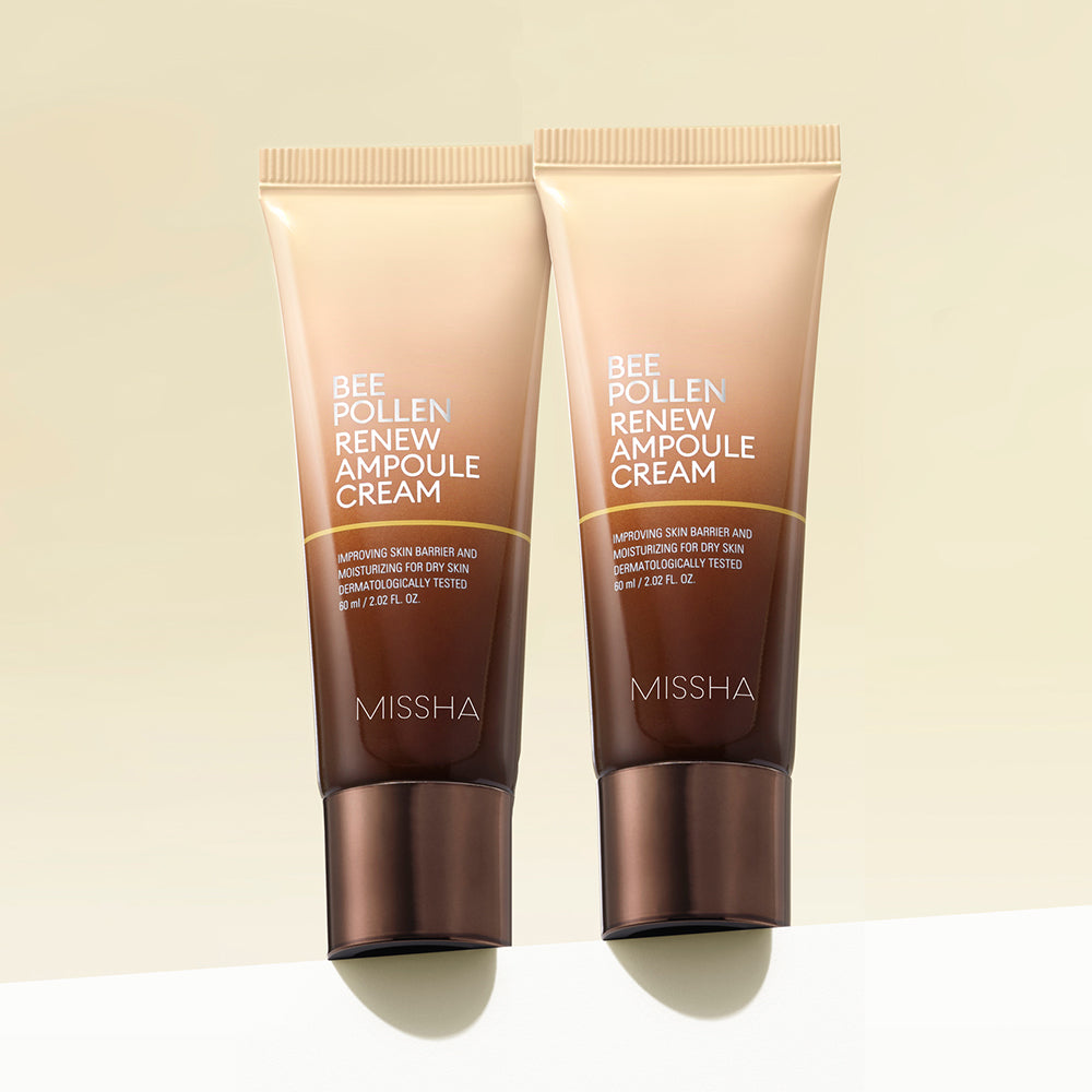 MISSHA Bee Pollen Renew Ampoule Cream 60ml (2 pack)