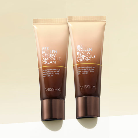 MISSHA Bee Pollen Renew Ampoule Cream 60ml (2 pack)