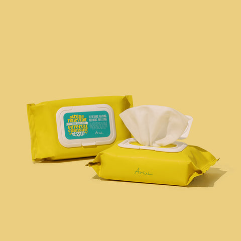 Ariul Stress Relieving Pureful Cleansing Wipes 80 sheets - 2 Pack
