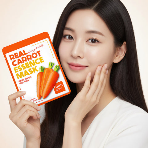 Farmstay Real Carrot Essence Mask 23ml 10 Sheets