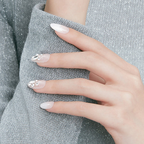 Dashing Diva Magic Press Euphoria (Almond) Nail Tips
