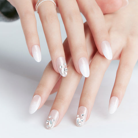 Dashing Diva Magic Press Euphoria (Almond) Nail Tips