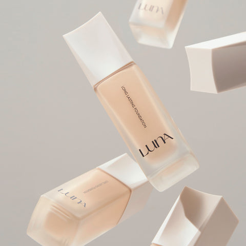 Luna Long-Lasting Foundation 30ml + Long-Lasting Tip Concealer 7.5g Set