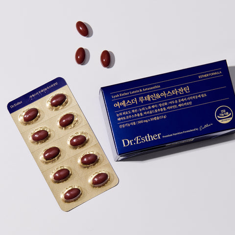 Esther Formula Lutein & Astaxanthin 30 Capsules Pack of 8