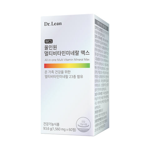 Dr. Lean All-in-One Multi-Vitamin & Mineral Max 60 Tablets x 6 (12-month supply)