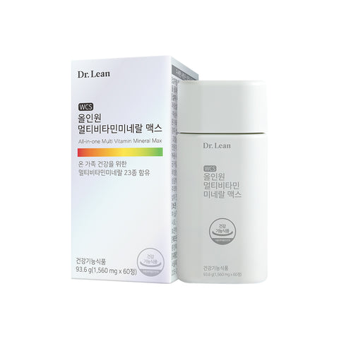 Dr. Lean All-in-One Multi-Vitamin & Mineral Max 60 Tablets x 6 (12-month supply)