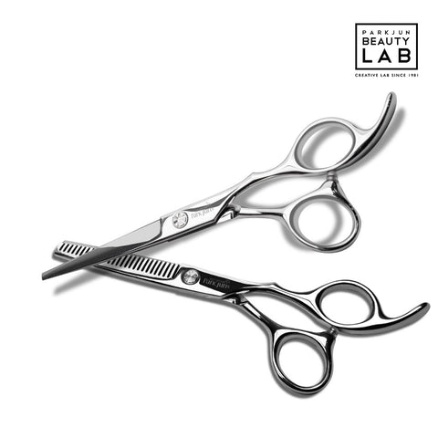 ParkJun Beauty Lab Professional Hair Cutting & Thinning Scissors 2-Piece Set