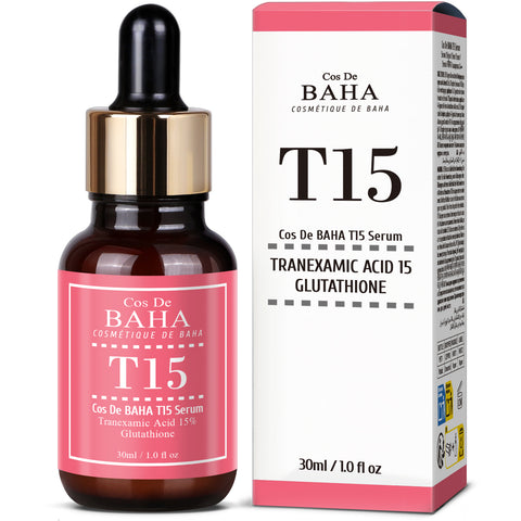 Cos De BAHA Tranexamic Acid 15% + Glutathione Serum 30ml