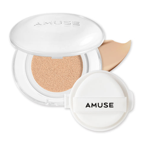 Amuse Ceramic Skin Perfector Cushion Full Size + Refill 03 Honey (15 g)