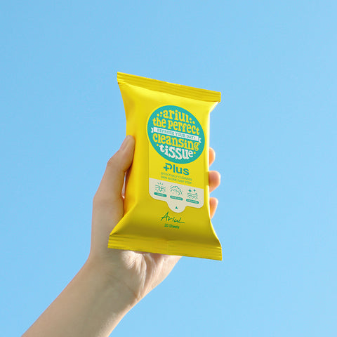 Ariul The Perfect Cleansing Tissue Plus 20 sheets x 5 (Portable Cleansing Wipes)