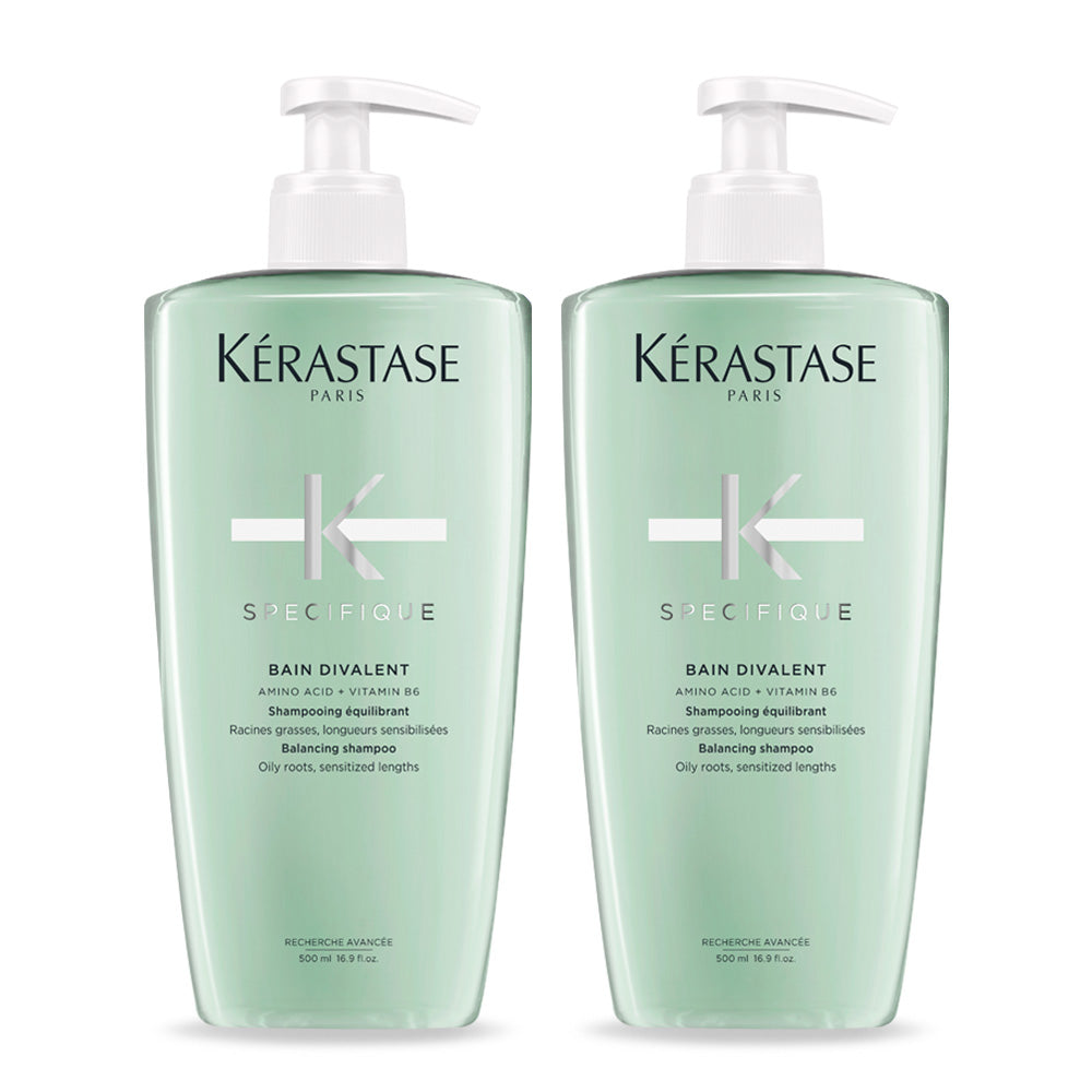 Kerastase Specifique Bain Divalent Deep Cleansing Shampoo 500ml Duo