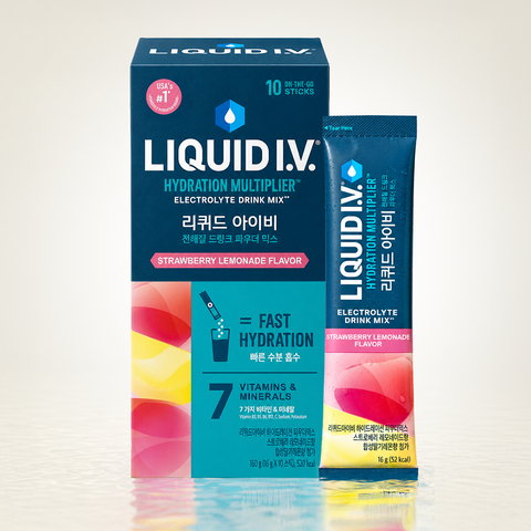 Liquid I.V. Hydration Powder Mix Strawberry Lemonade 10 Pack (160 g)