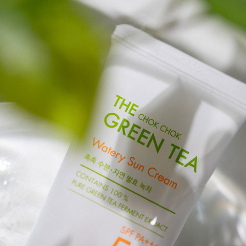TONYMOLY The Chok Chok Green Tea Moisture Sun Cream (2-Pack 50ml x 2)