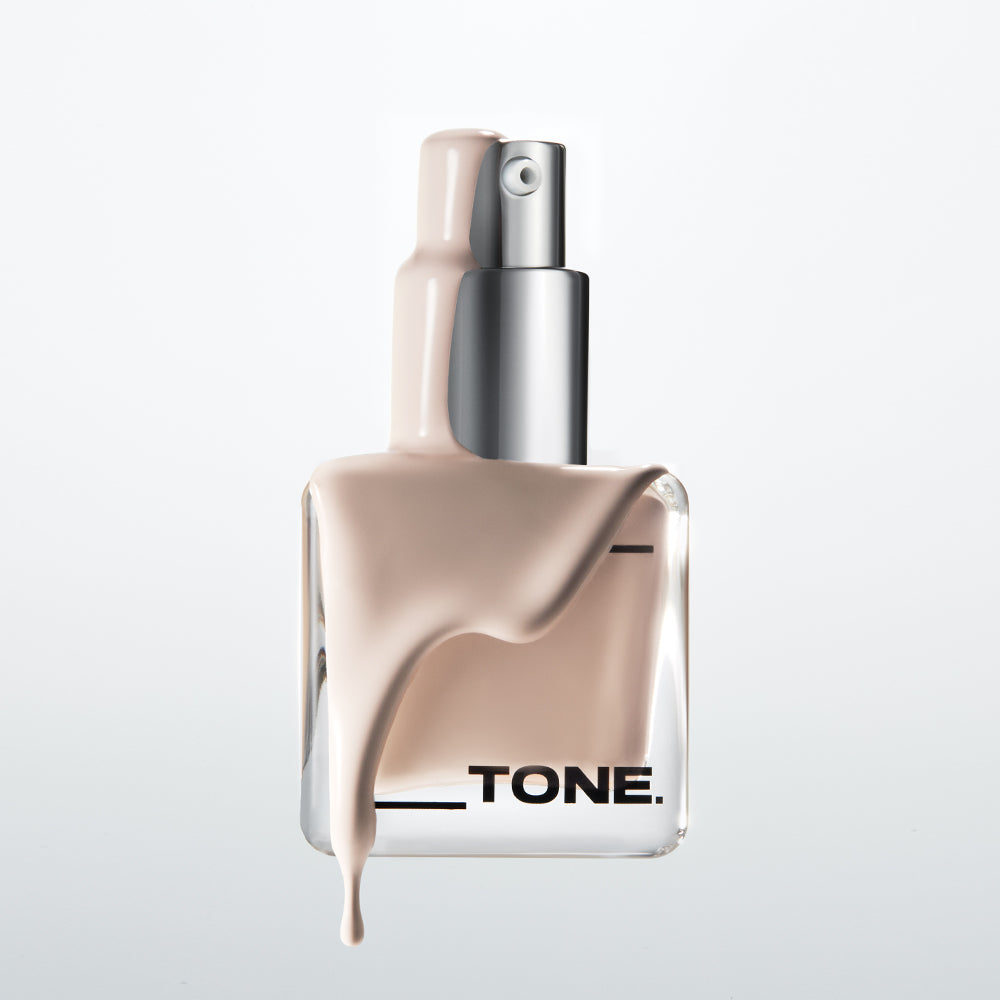Abouttone Skin Layer Fit Foundation 30ml + Flip & Fit Spatula 2-Piece Set