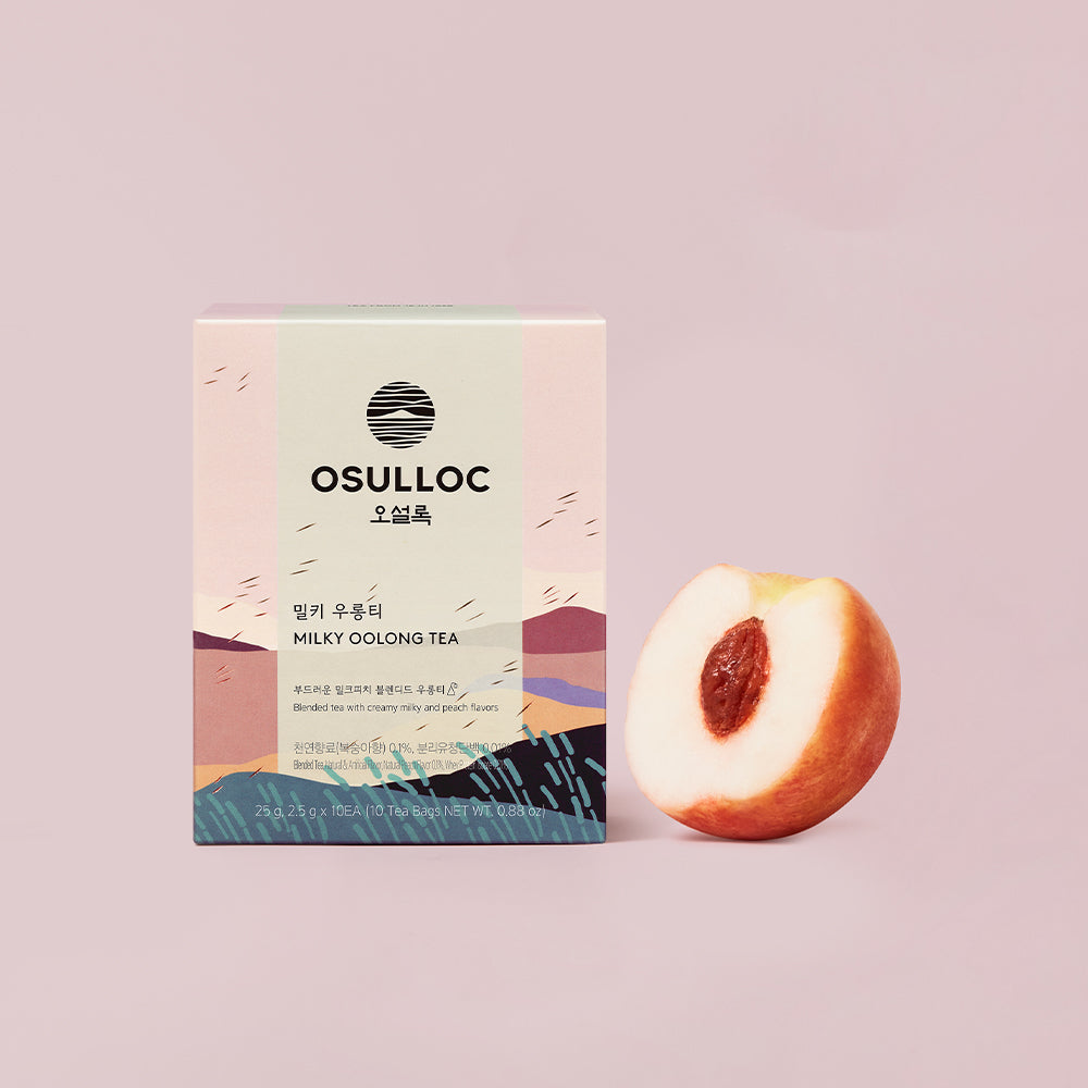 OSULLOC Milky Oolong Tea 10 Pyramid Tea Bags 18g