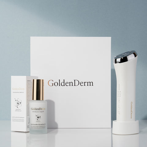 Goldendum GNR Booster Galvanic RF Facial Lifting Massage Device