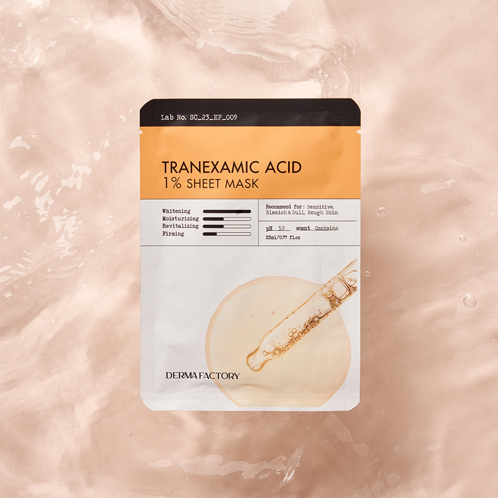 Derma Factory Tranexamic Acid 1% Sheet Mask 23ml