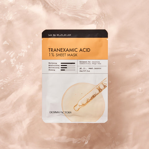 Derma Factory Tranexamic Acid 1% Sheet Mask 23ml