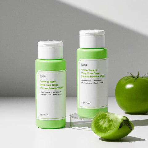 Sungboon Editor Green Tomato Deep Pore Enzyme Powder Wash 50g