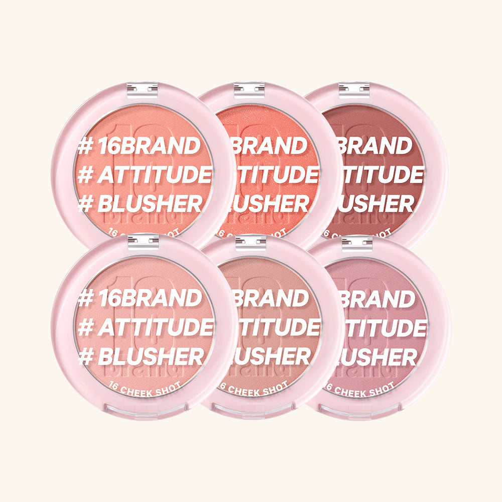 Chosungah Beauty 16Brand Cheek Shot Face Blusher (6 Colors)