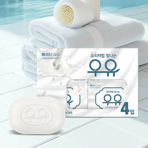 Clio Dongsan C&G Milk Soap 90g - 4 bars x 3 packs