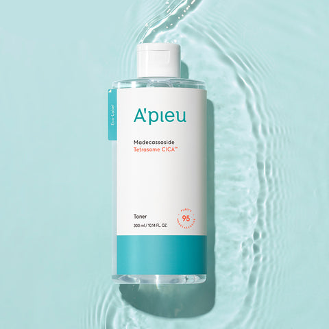 A'PIEU Madecassoside Tetrazyme Cica Toner 300ml (2 Pack)