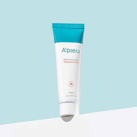 A'PIEU Madecassoside Tetrasome Cica Toner & Cream 2-Piece Set (Toner 300ml + Cream 50ml)