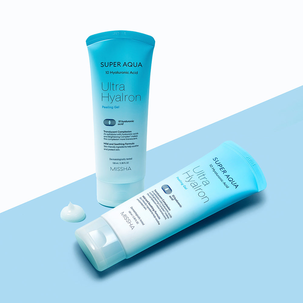 MISSHA Super Aqua Ultra Hyalon Peeling Gel 100ml (2 pack)