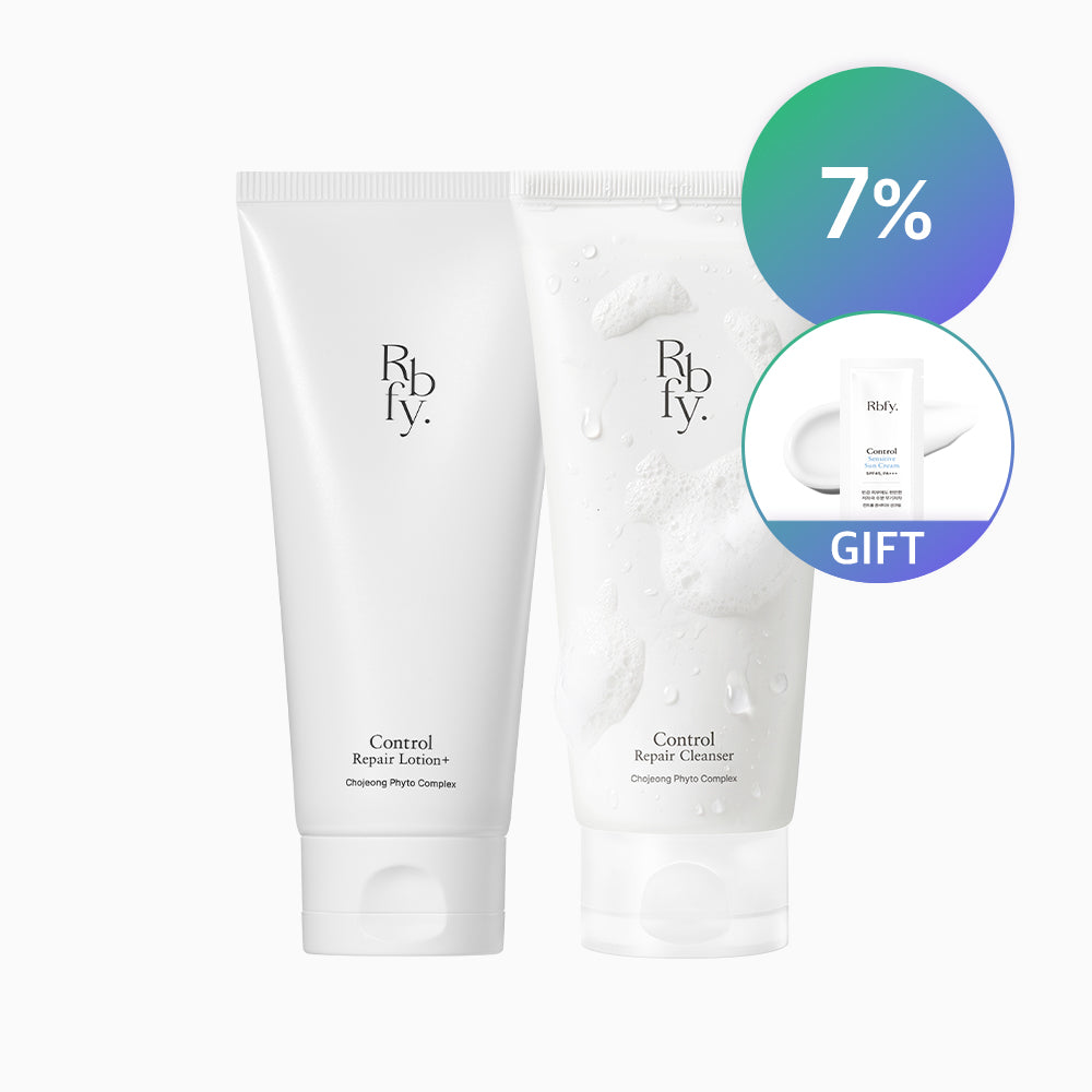 RBFY Control Barrier Set - Control Barrier Lotion (1) + Control Barrier Cleanser (1)