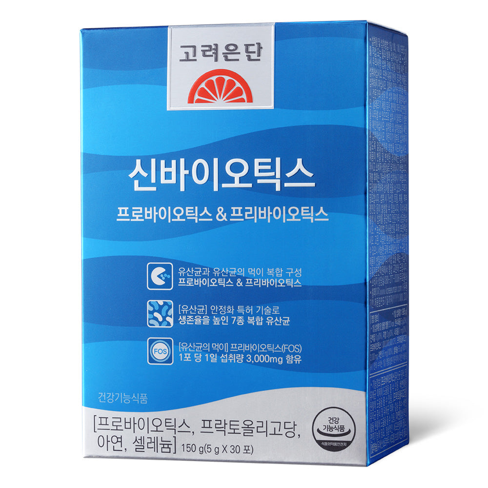 Koreaeundan Synbiotics Probiotics & Prebiotics 5g x 30 Sticks
