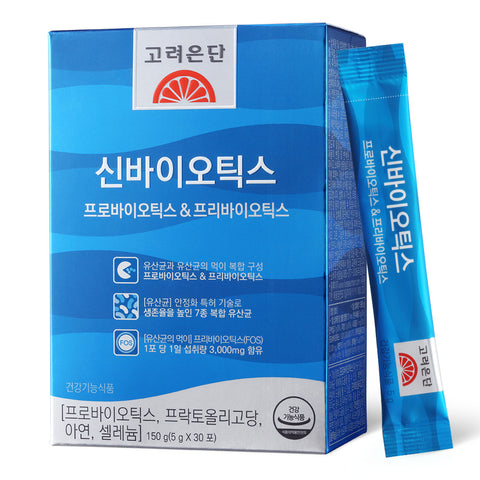 Koreaeundan Shinbiotics Probiotics & Prebiotics 5g x 30 Sachets (6 Pack)