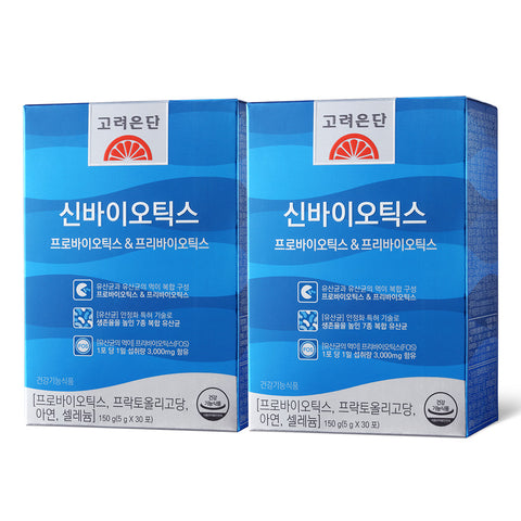 Koreaeundan Shinbiotics Probiotics & Prebiotics 5g x 30 sachets (2 Pack)