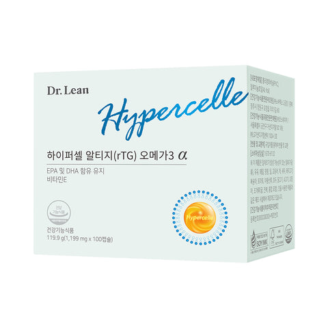 Dr. Lean Hypercell rTG Omega-3 Alpha 100 Capsules x2 (200-Day Supply) (Song Joong-ki)