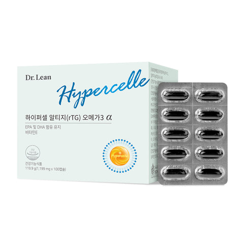 Dr. Lean Hypercell rTG Omega-3 Alpha 100 Capsules x2 (200-Day Supply) (Song Joong-ki)