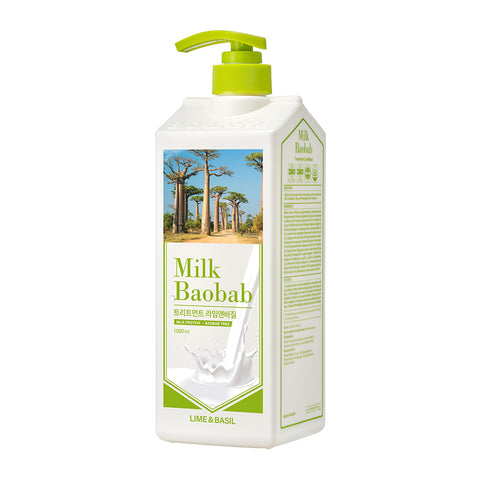 Milk Baobab Original Treatment Lime & Basil, 1L
