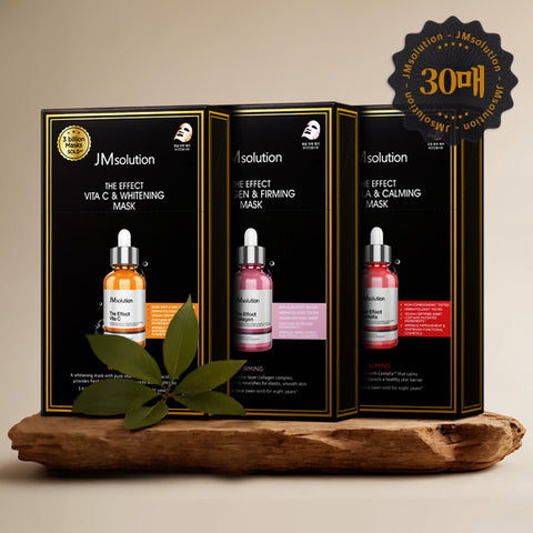 JM Solution The Effect Mask Pack Vita C + Collagen + Centella 30P
