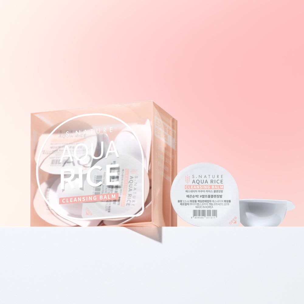 S.Nature Aqua Rice Cleansing Balm Travel Kit 3.5ml x 10