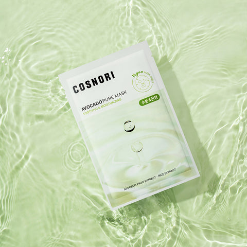 Cosnori Avocado Pure Vegan Mask (10 Sheets 24ml)