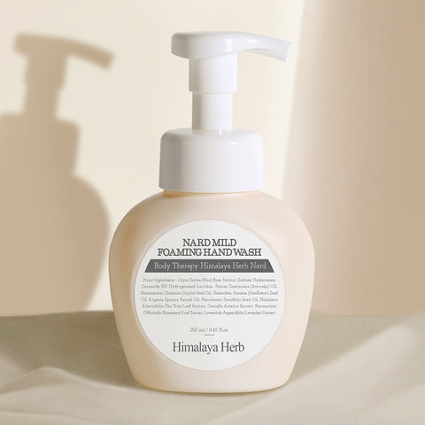 Nard Mild Foaming Hand Wash 250ml (6 Pack) Unscented