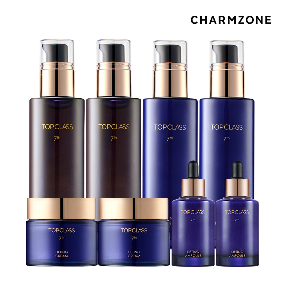 Charmzone Top Class 7th Generation Lifting Basic Set 8-Piece (Skin + Emulsion + Cream + Ampoule)
