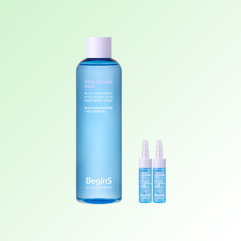 BeginS By JUNG SAEM MOOL Blue Hydrangea Hyaluronic Moisture Toner 300ml