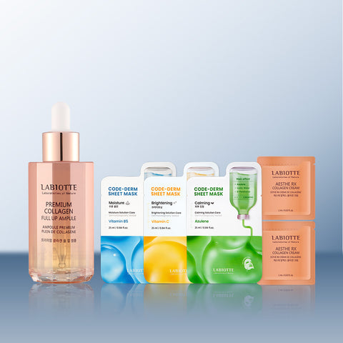 Labiotte Premium Collagen Wrinkle & Whitening Pull-Up Ampoule 50ml