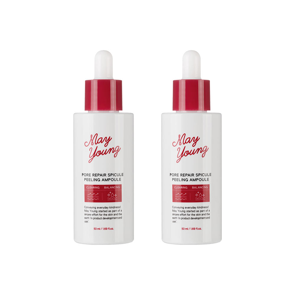 Mayyoung Pore Repair Spicule Peeling Ampoule 50ml (2 Pack)