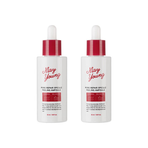 Mayyoung Pore Repair Spicule Peeling Ampoule 50ml (2 Pack)