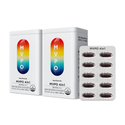 Nutrione MVPO 4in1 All-in-One Supplement 1050mg x 60 Capsules (2 Pack)