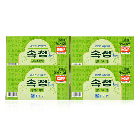 Chongkundang Sokcheong Cool 75ml x 10 bottles (4 Pack)
