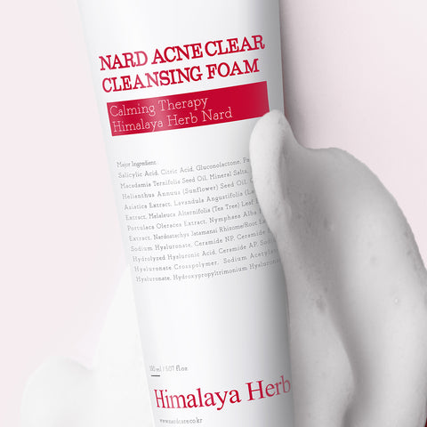 Nard Acne Relief Foam Cleanser 150ml (2 Pack)