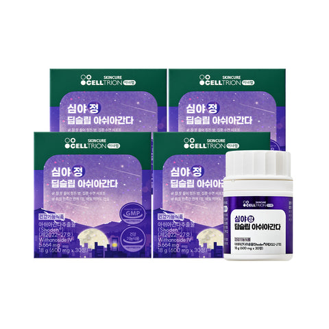 Celltrion InnerLab Deep Sleep Ashwagandha Tablets 4-Box Set